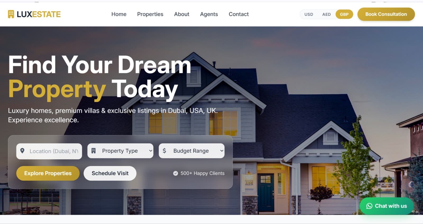 Luxe Commerce project preview