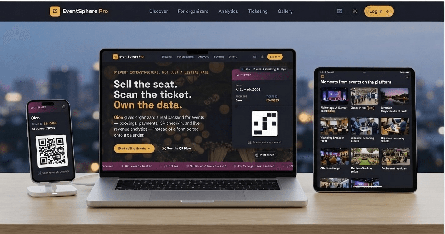 EventSphere Pro project preview
