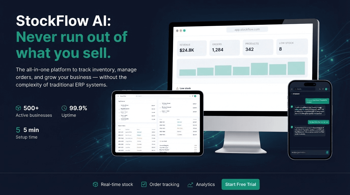 StockFlow AI project preview